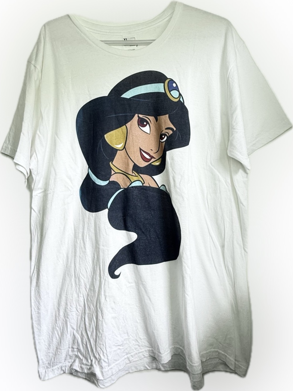 Disney Princess Jasmine of Aladdin Portrait Adult T-Shirt Size XL